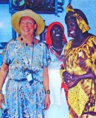 Nani with Wangare Maathai